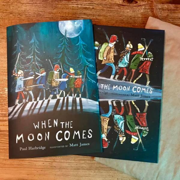 When The Moon Comes Cover - Matt James Illustration
